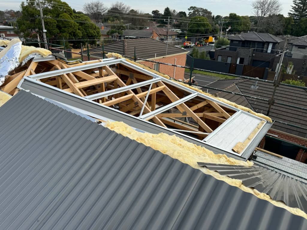 Completed residential roof by Crown Roofers Sydney