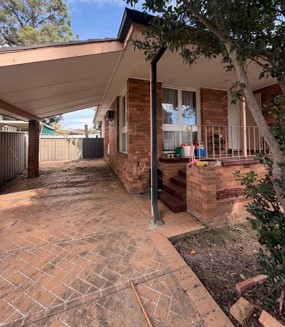 New Colorbond gutter and downpipe replacement Crown Roofers Sydney residential — photo 7 v2