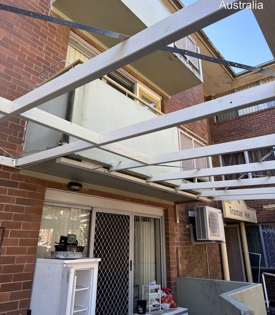 Polycarbonate pergola roof replacement Crown Roofers Riverwood South West Sydney — photo 3 v2
