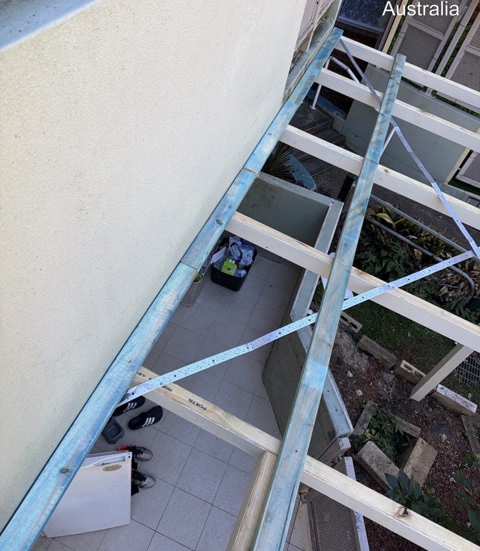 Polycarbonate pergola roof replacement Crown Roofers Riverwood South West Sydney — photo 13 v2