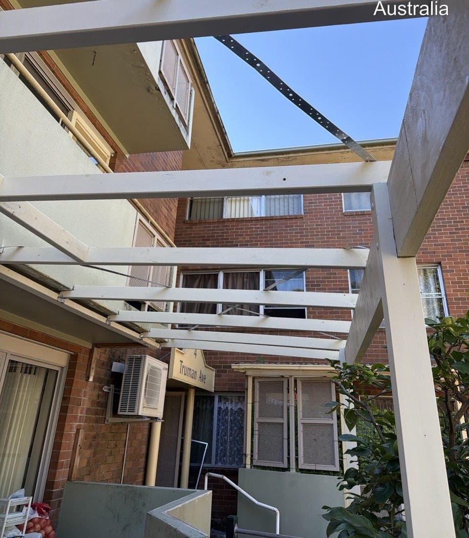 Polycarbonate pergola roof replacement Crown Roofers Riverwood South West Sydney — photo 21 v2