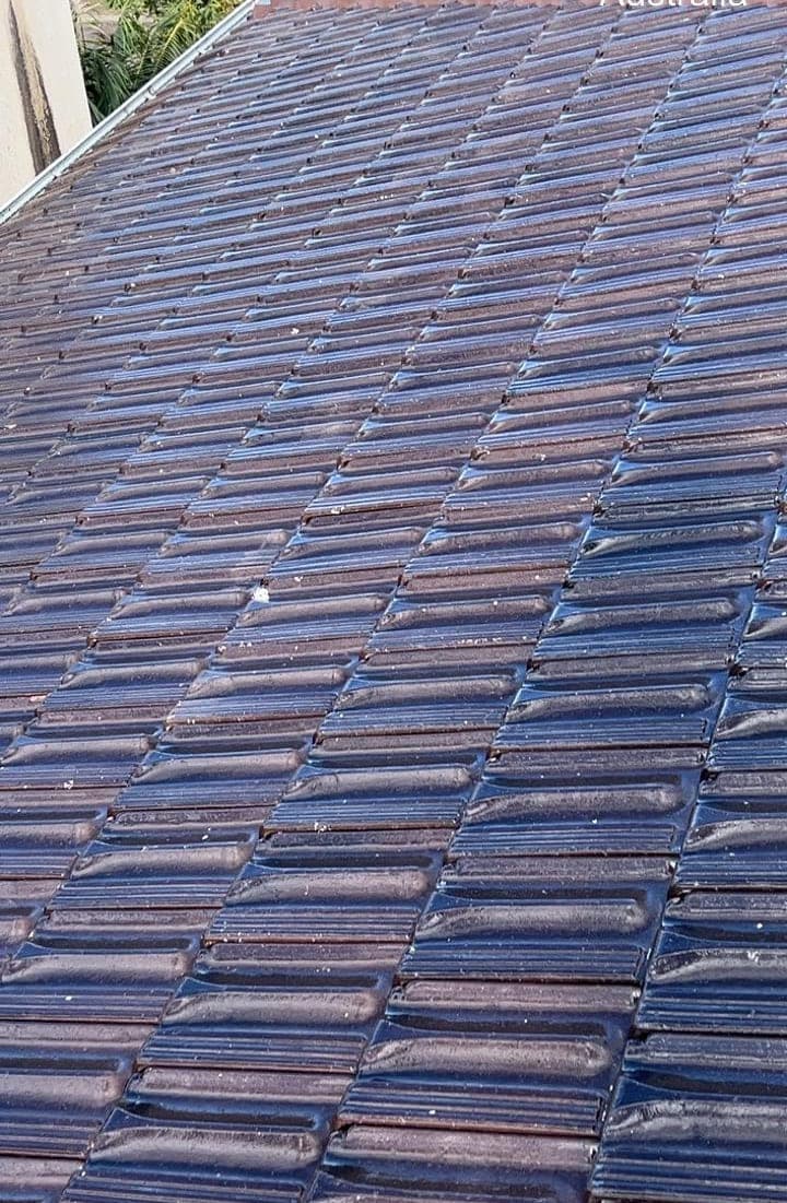 Terracotta tile roof restoration and re-coating Crown Roofers Bexley St George Sydney — photo 14 v2