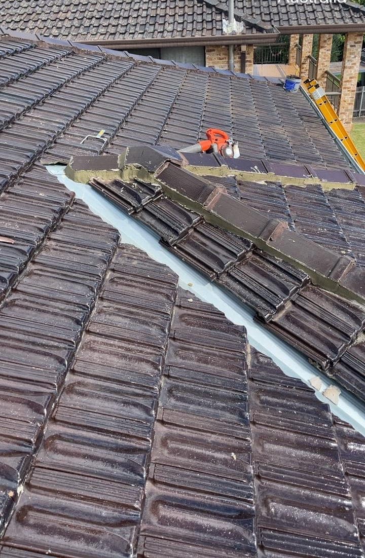 Terracotta tile roof restoration and re-coating Crown Roofers Bexley St George Sydney — photo 33 v2