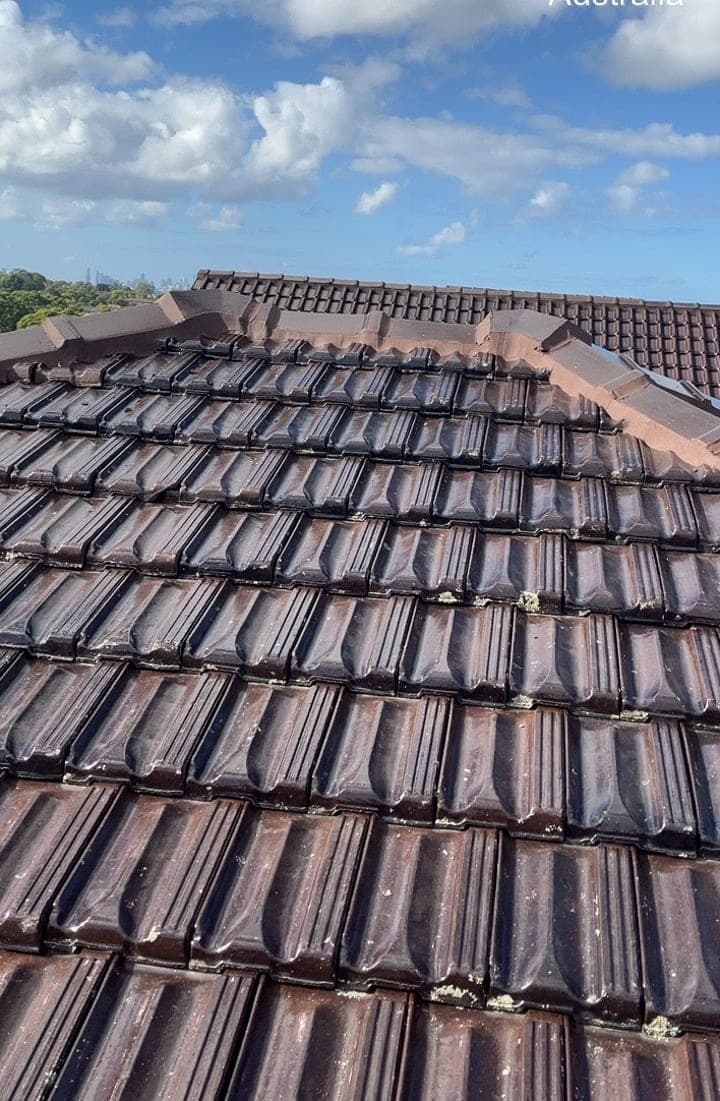 Terracotta tile roof restoration and re-coating Crown Roofers Bexley St George Sydney — photo 42 v2