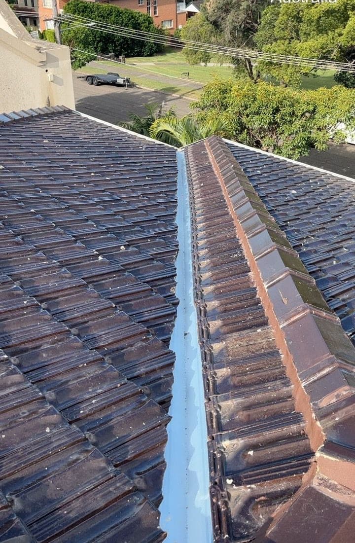 Terracotta tile roof restoration and re-coating Crown Roofers Bexley St George Sydney — photo 43 v2