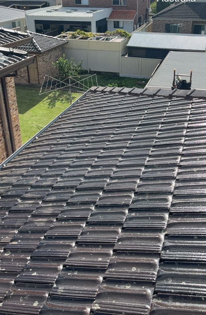 Terracotta tile roof restoration and re-coating Crown Roofers Bexley St George Sydney — photo 46 v2
