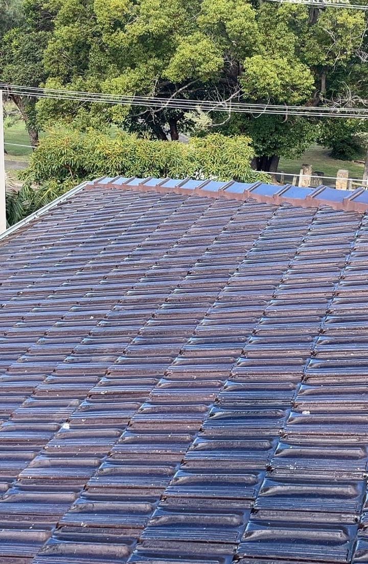 Terracotta tile roof restoration and re-coating Crown Roofers Bexley St George Sydney — photo 47 v2