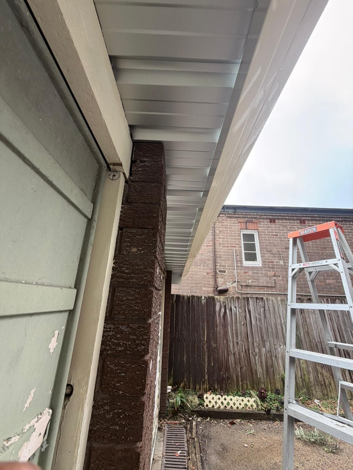 New gutter and fascia installation completed Sydney