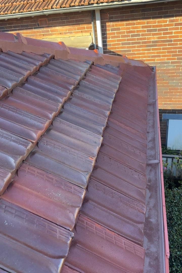 Heritage terracotta tile roof restoration — Crown Roofers project Willoughby East Lower North Shore Sydney — completed restoration — closing photograph