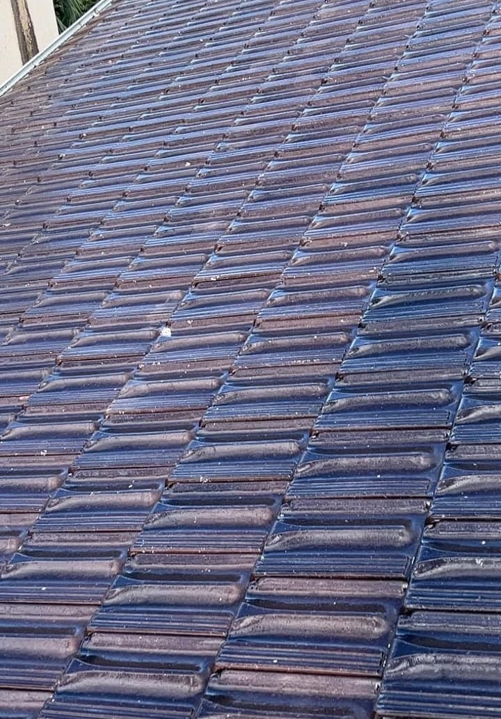Terracotta tile roof restoration and re-coating Crown Roofers Bexley St George Sydney — photo 14 v2