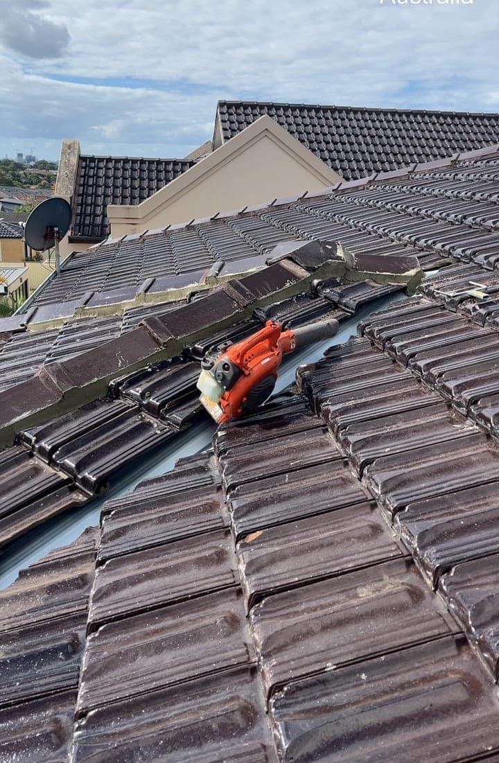 Concrete tile roof restoration Crown Roofers Bexley Sydney St George — photo 7 v2