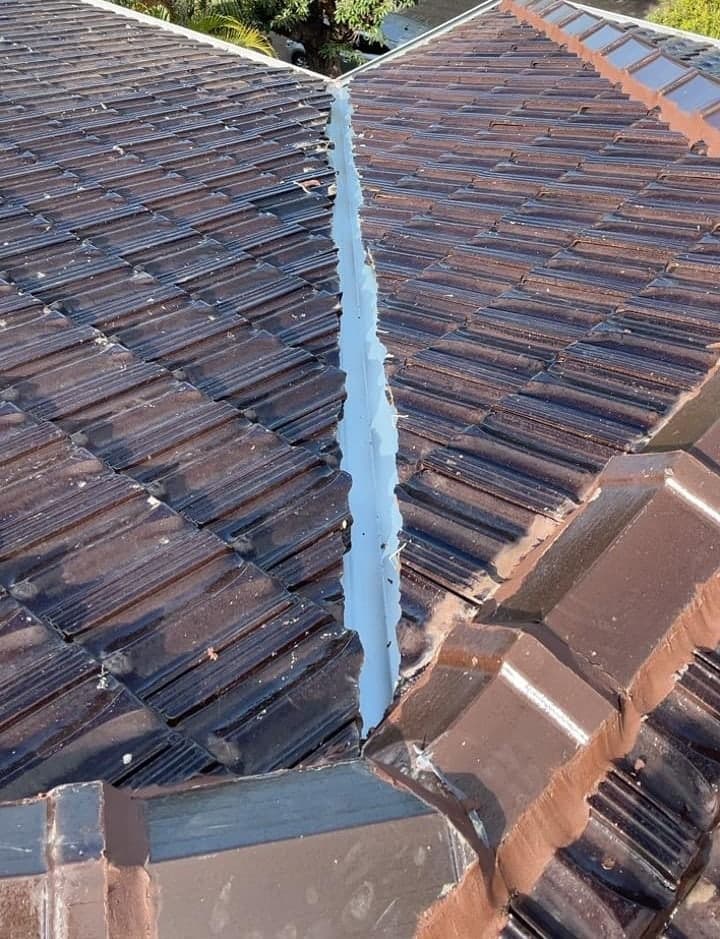 Terracotta tile roof restoration and re-coating Crown Roofers Bexley St George Sydney — photo 45 v2